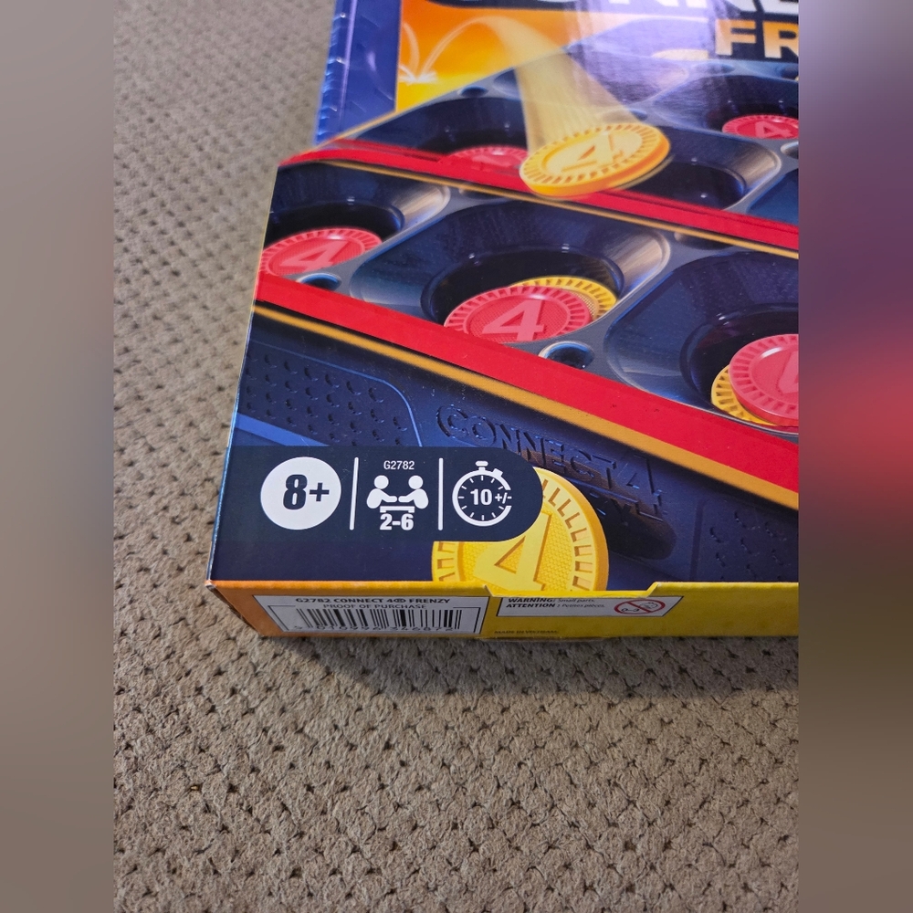 New Connect 4 Frenzy Game | Bounce Discs 4 The Win | Family Party Games - Picture 13 of 16